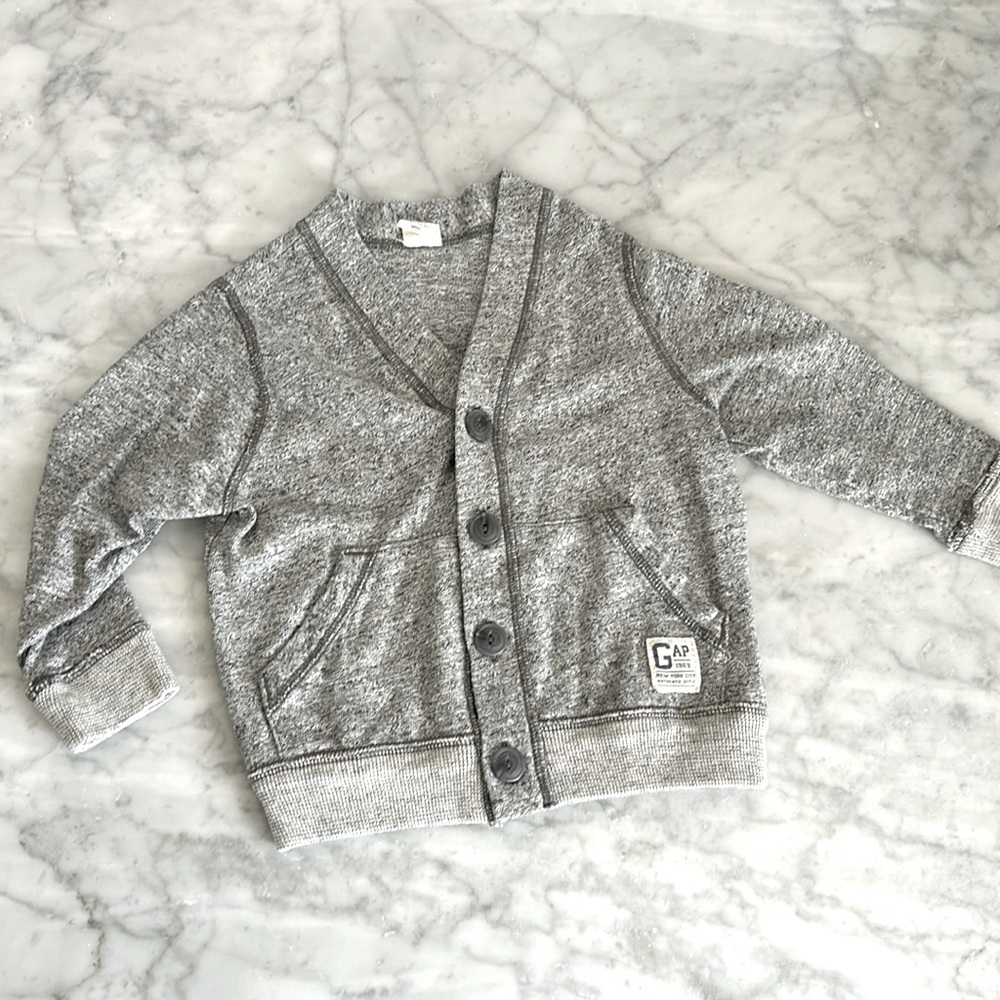 Gap 2T button up cardigan sweater